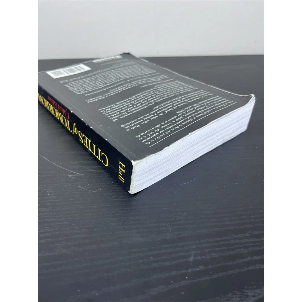 Cities of Tomorrow Peter Hall Updated Edition Paperback Urban Planning Blackwell